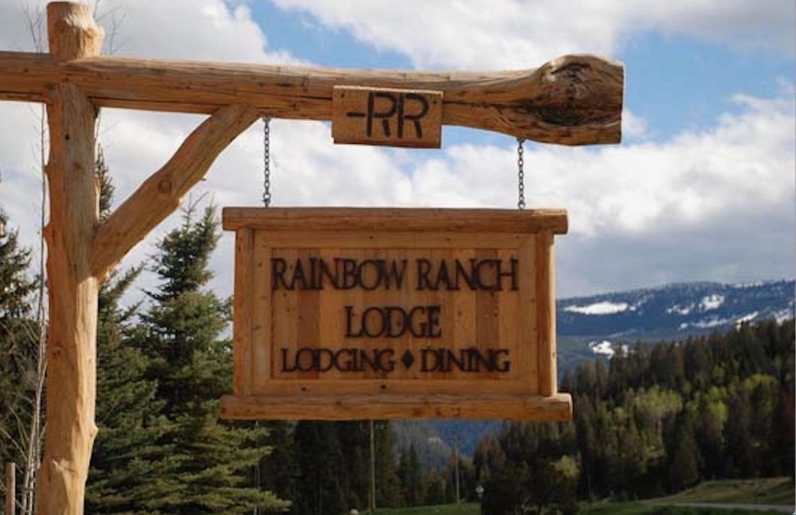 1 Rainbow Ranch Lodge Sign